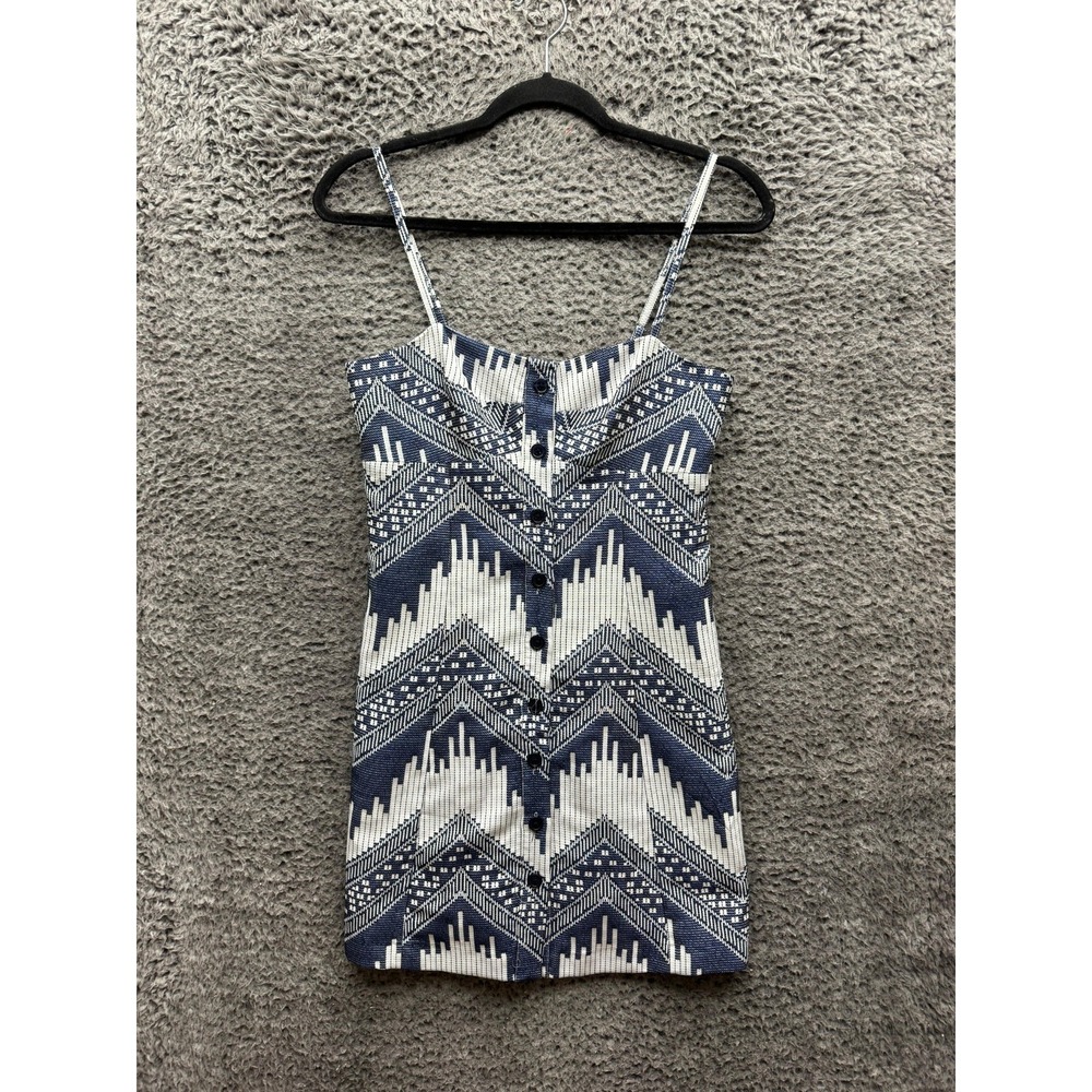 Anthropologie Hutch Naomi Printed Sleeveless Mini Dress Multicolor Womens Size 2